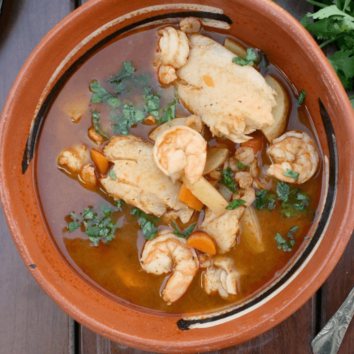 Sopa De Camaron & Pescado